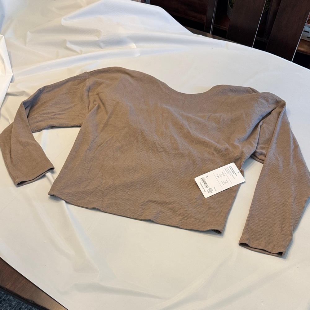 Athleta Presence Twist Sweatshirt - Long Sleeve Top